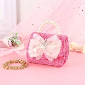 Bow Pearl Handbag