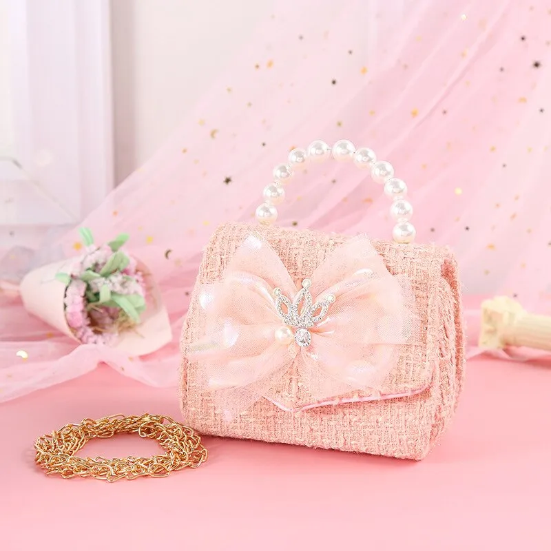 Bow Pearl Handbag