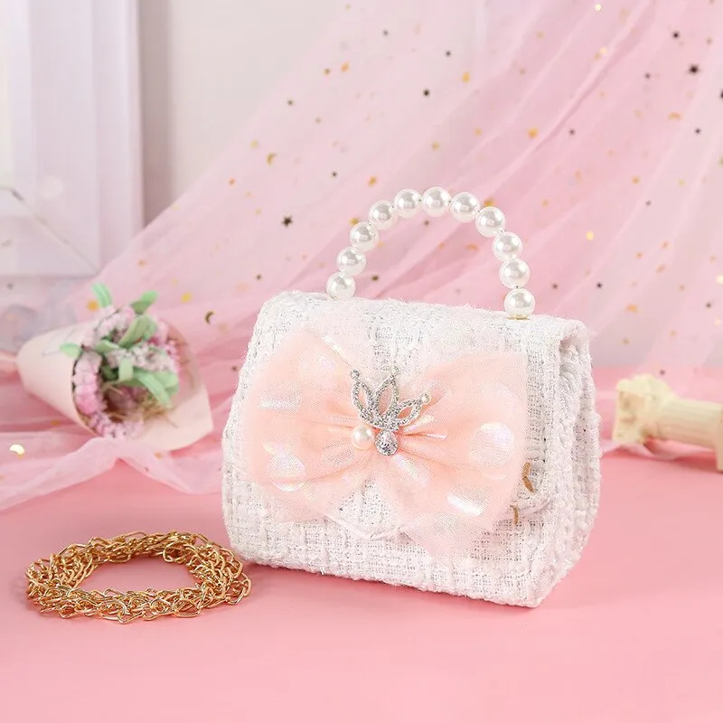 Bow Pearl Handbag