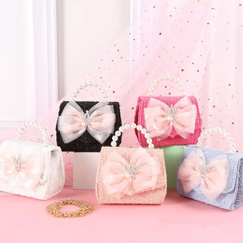 Bow Pearl Handbag