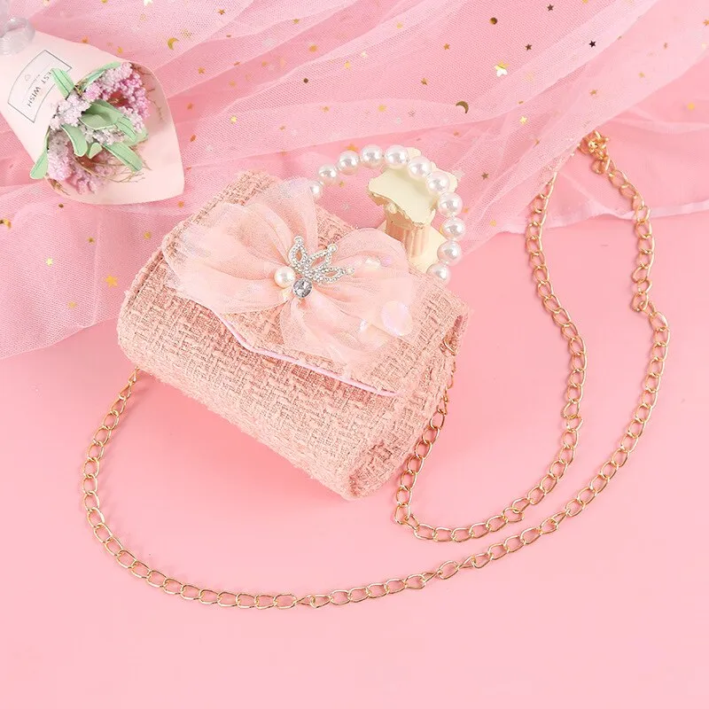 Bow Pearl Handbag