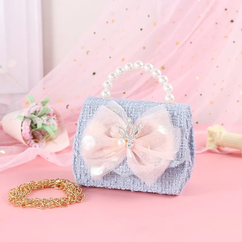 Bow Pearl Handbag