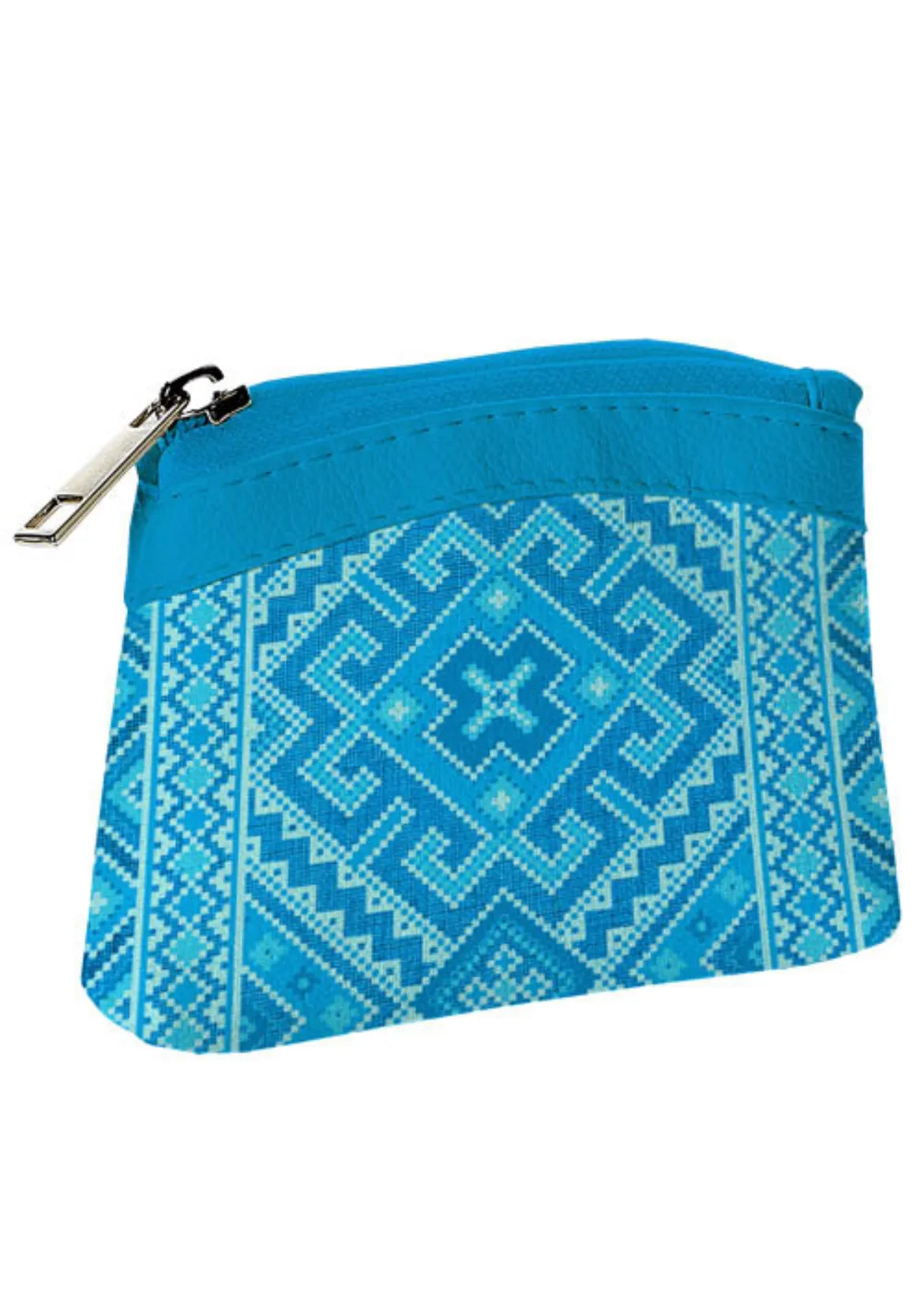 Change-Purse "Blue Vyshyvanka”