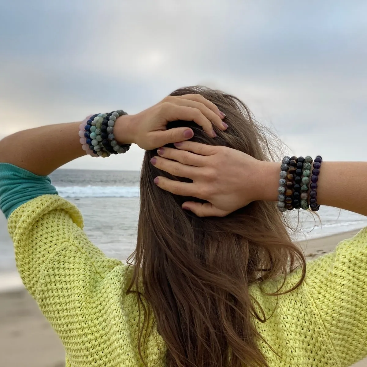 Crystal Healing Bracelet Set