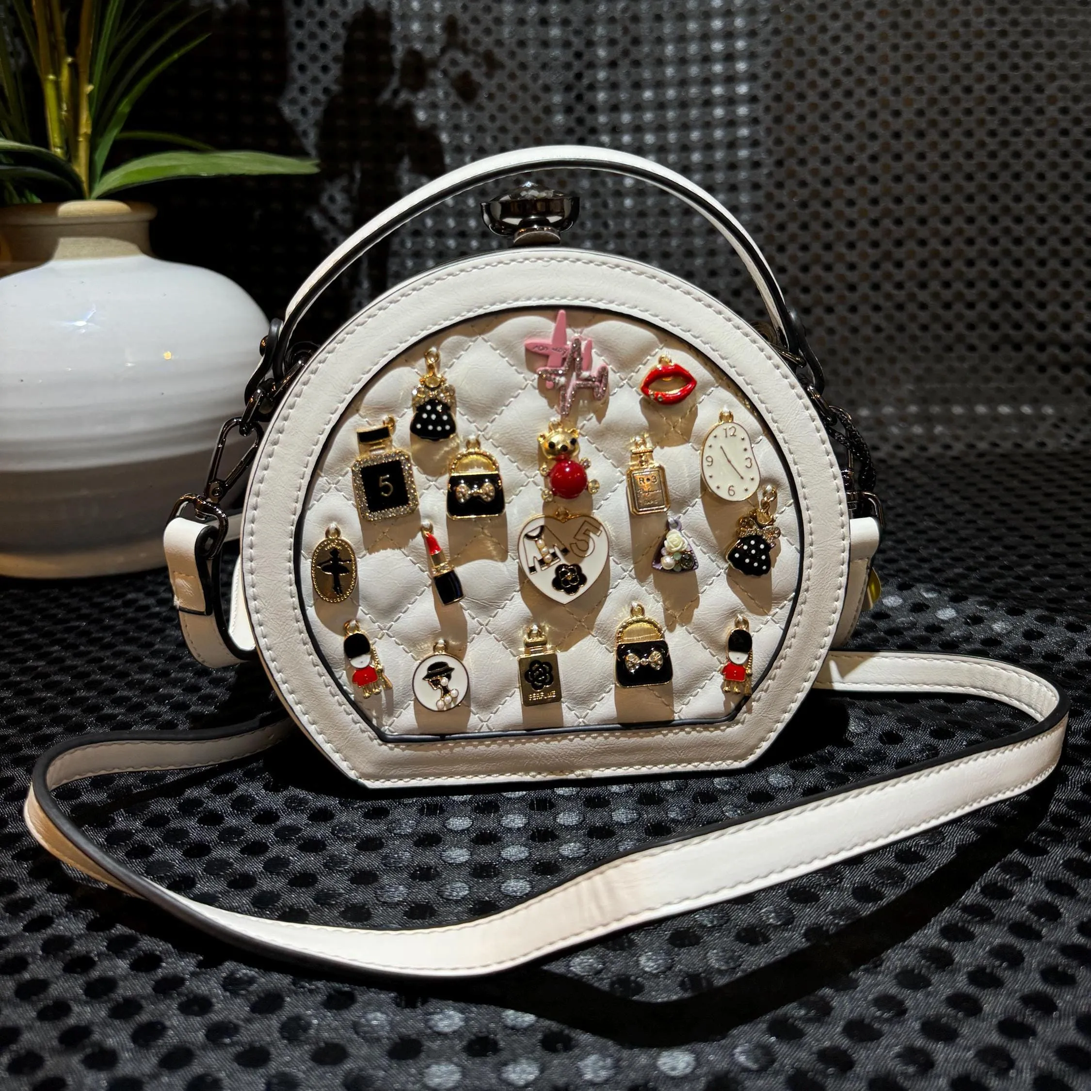 Elegant Charm Pendant Handbags | Custom Fashion Unique Evening Bags