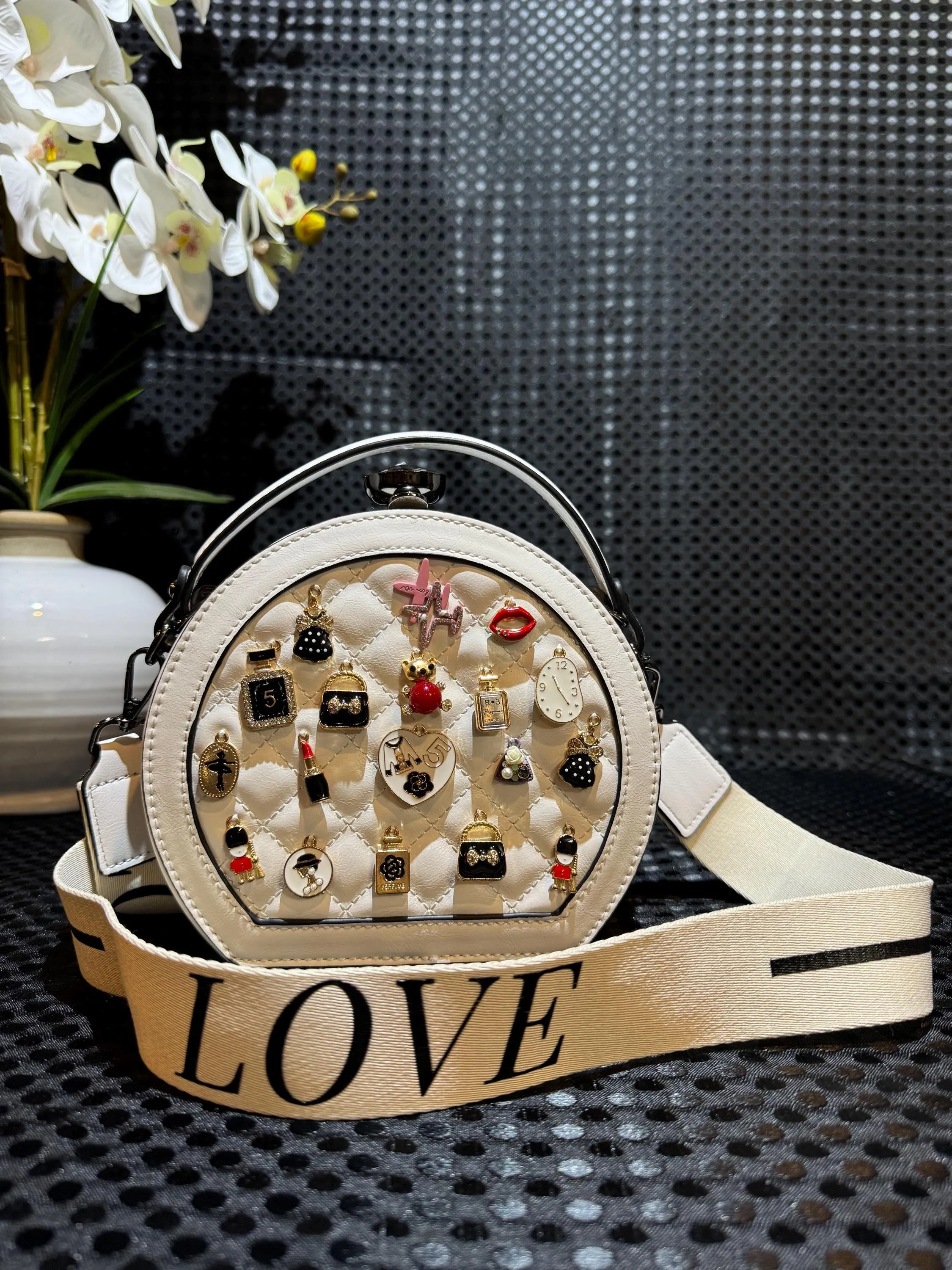 Elegant Charm Pendant Handbags | Custom Fashion Unique Evening Bags