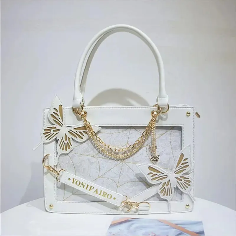 Elegant Gothic Butterflies Bag ON1456