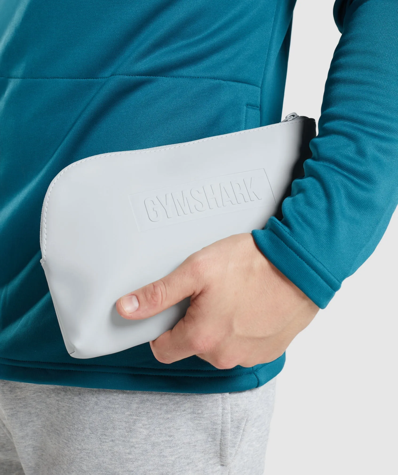 Gymshark Everyday Wash Bag - Light Grey