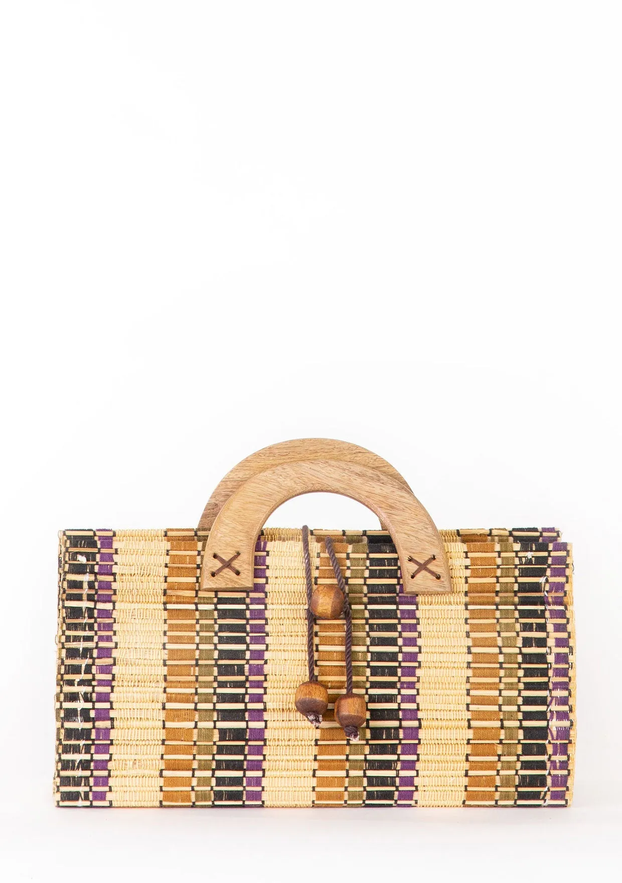 Handloomed Baguette Bag