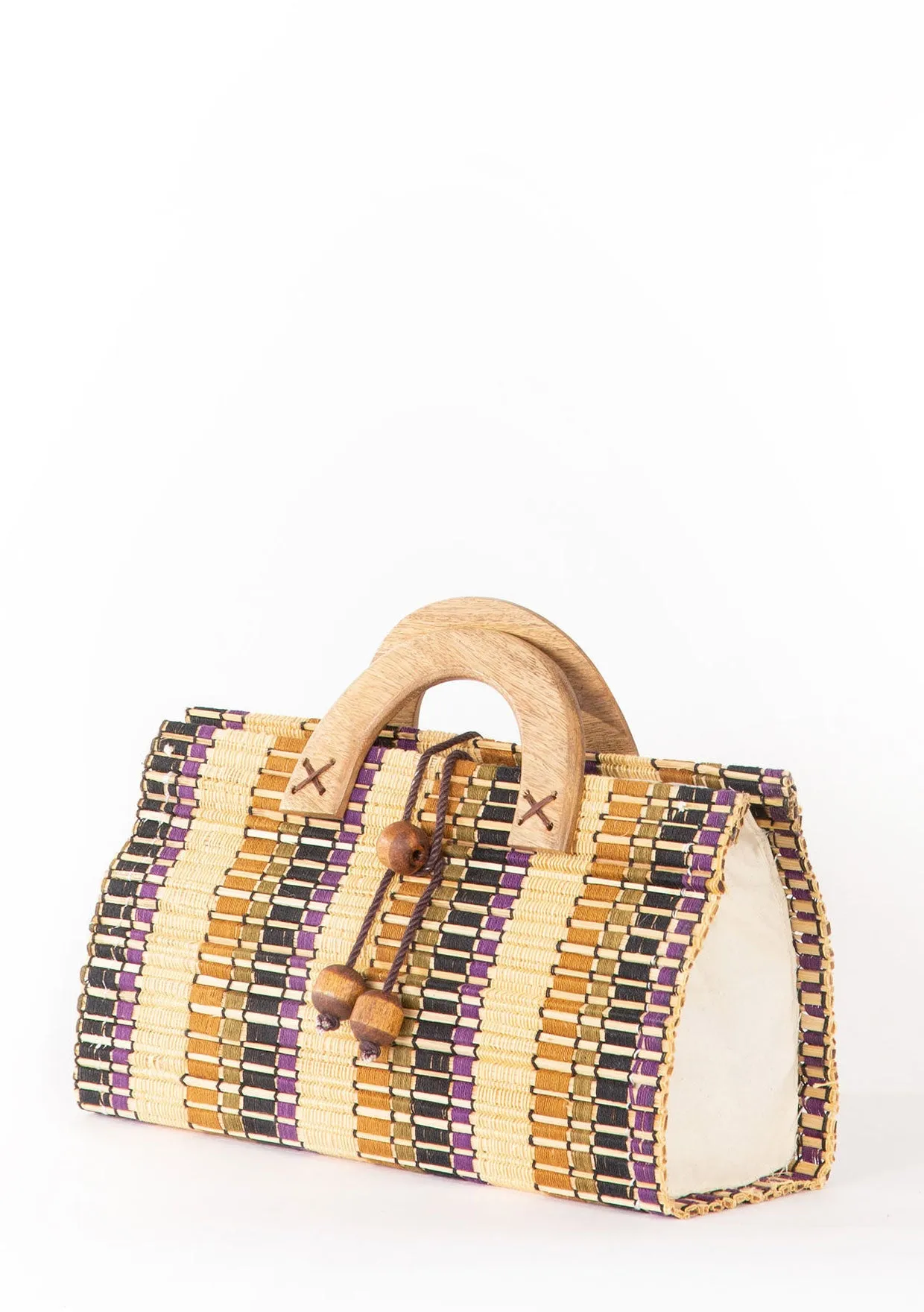 Handloomed Baguette Bag
