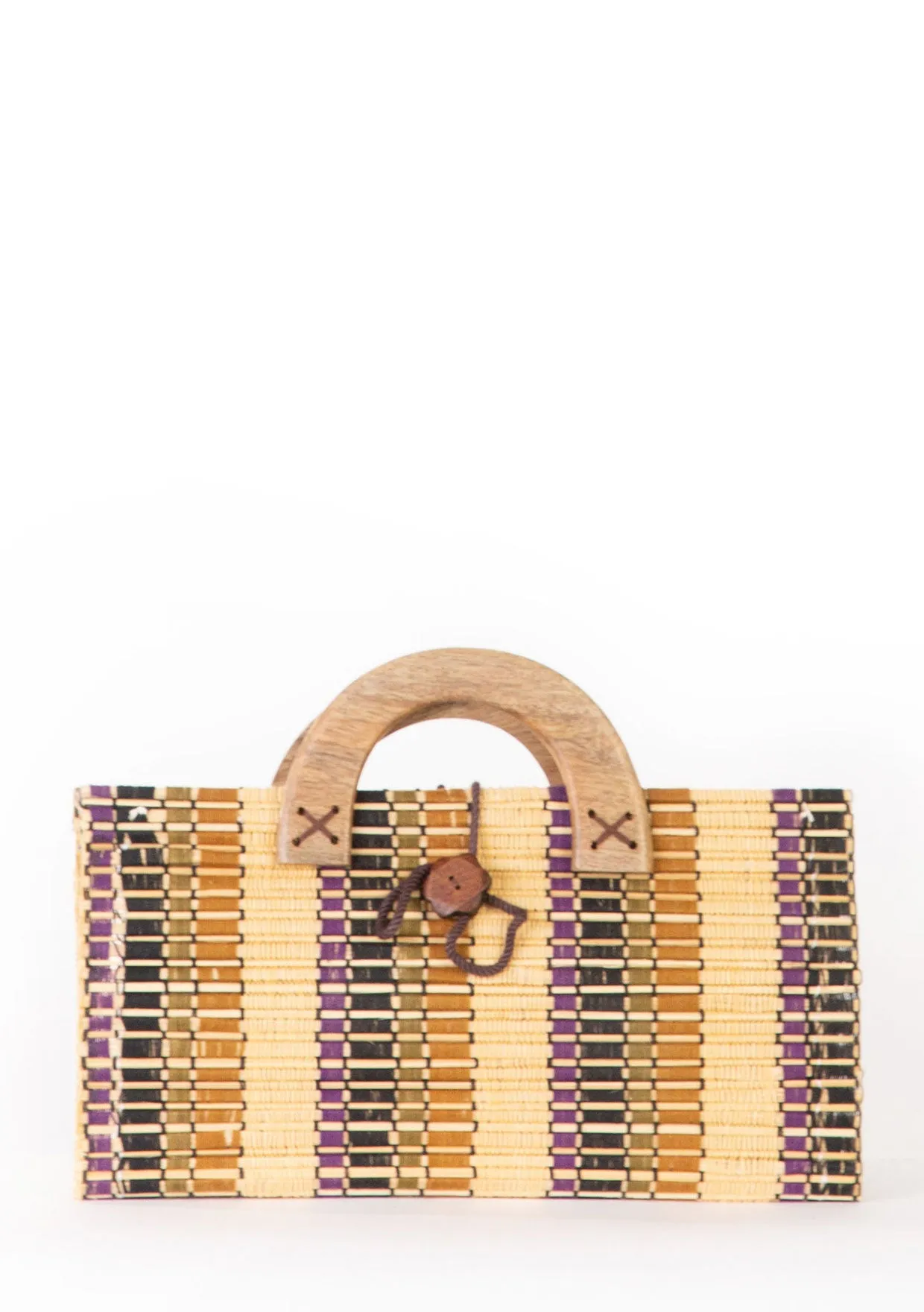 Handloomed Baguette Bag
