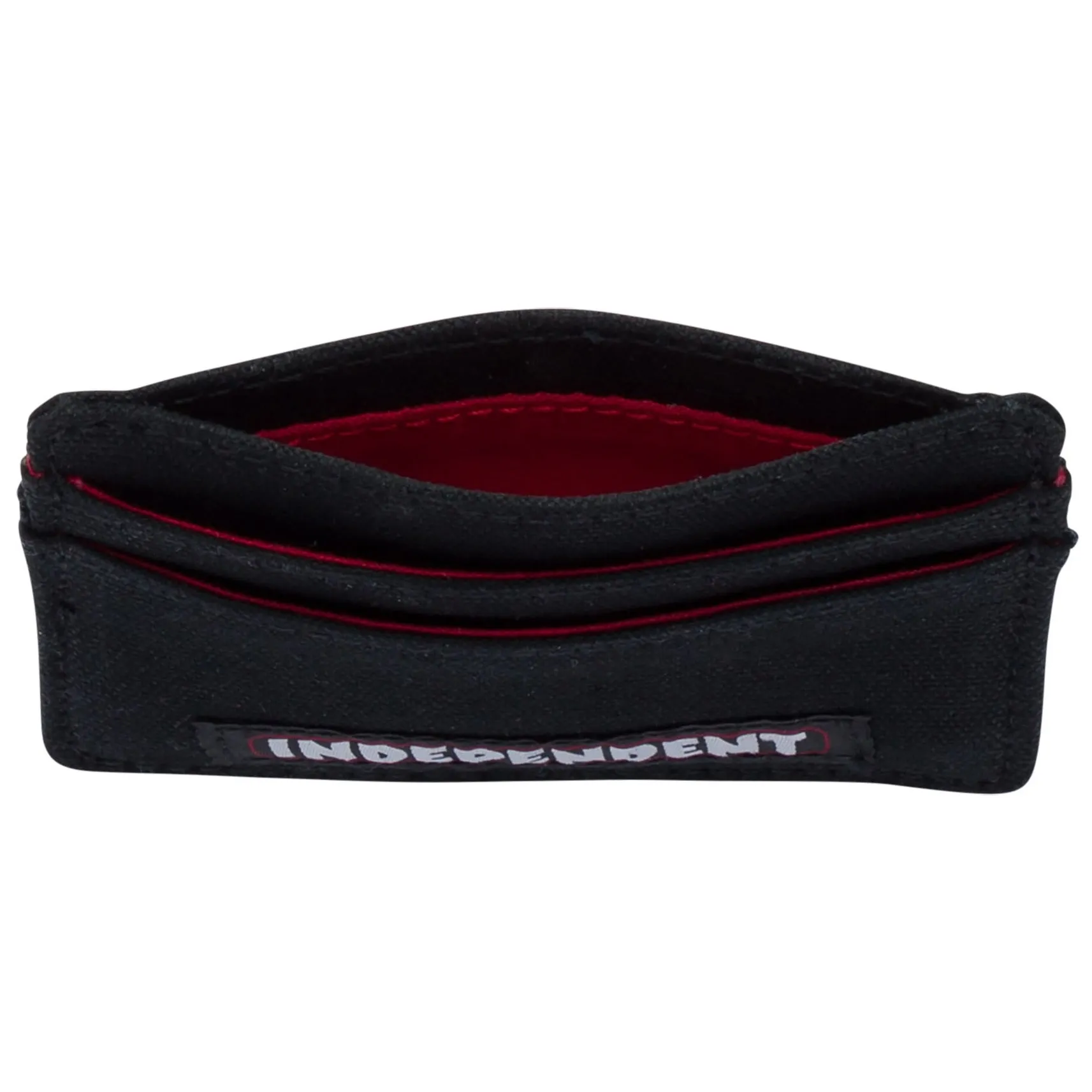 Independent Bar Logo Card Holder Wallet Black