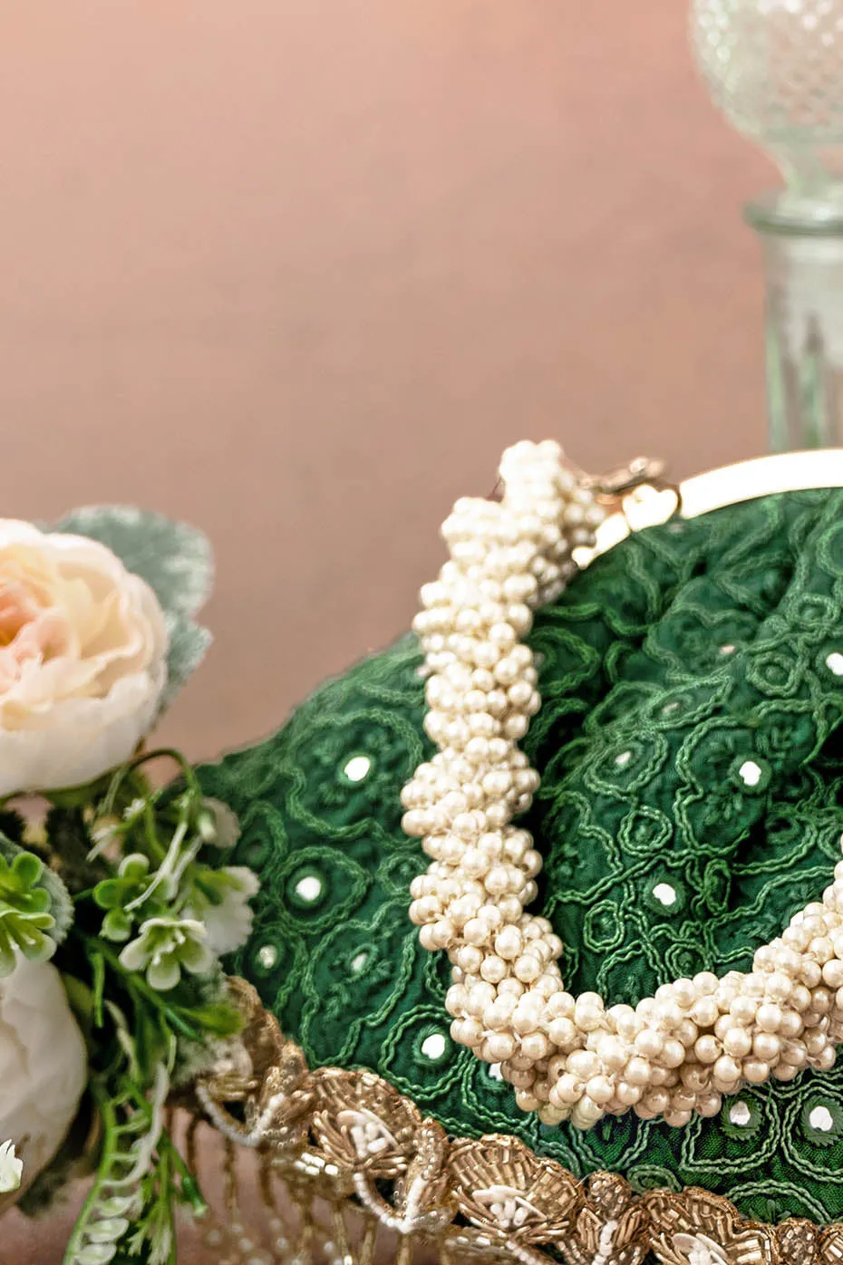 Monroe Vintage Purse - Green