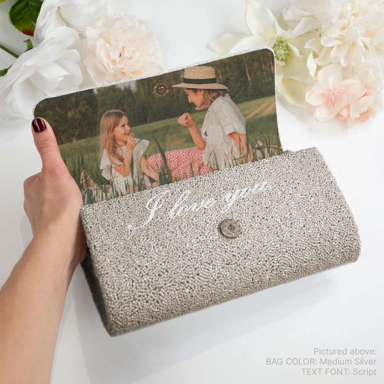 Mother of the Bride Clutch Purse (FOG)