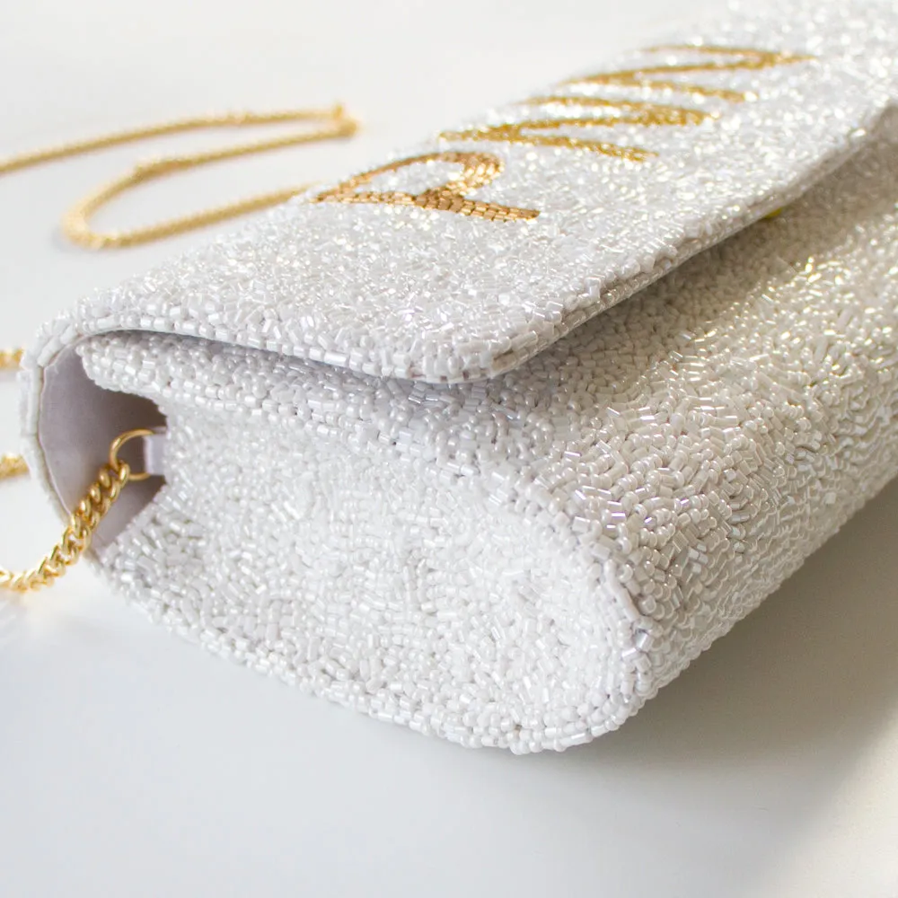 Mother of the Bride Clutch Purse (FOG)