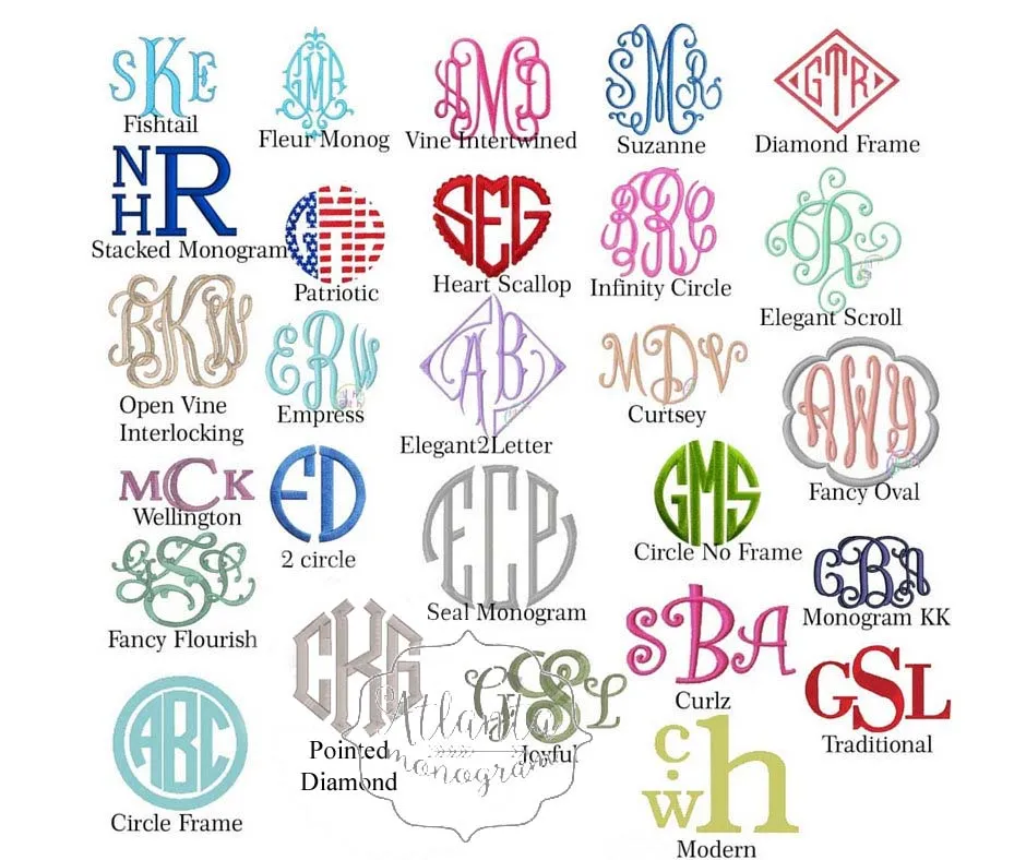 Personalized Scallop tote purse - Monogrammed bag