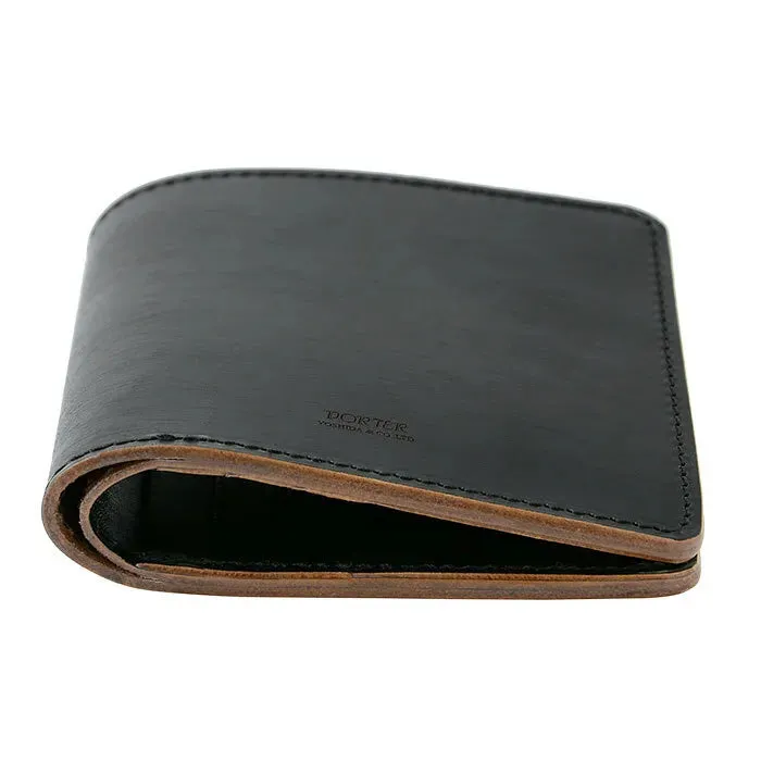 Porter Yoshida & CO - Black Film Bifold Wallet