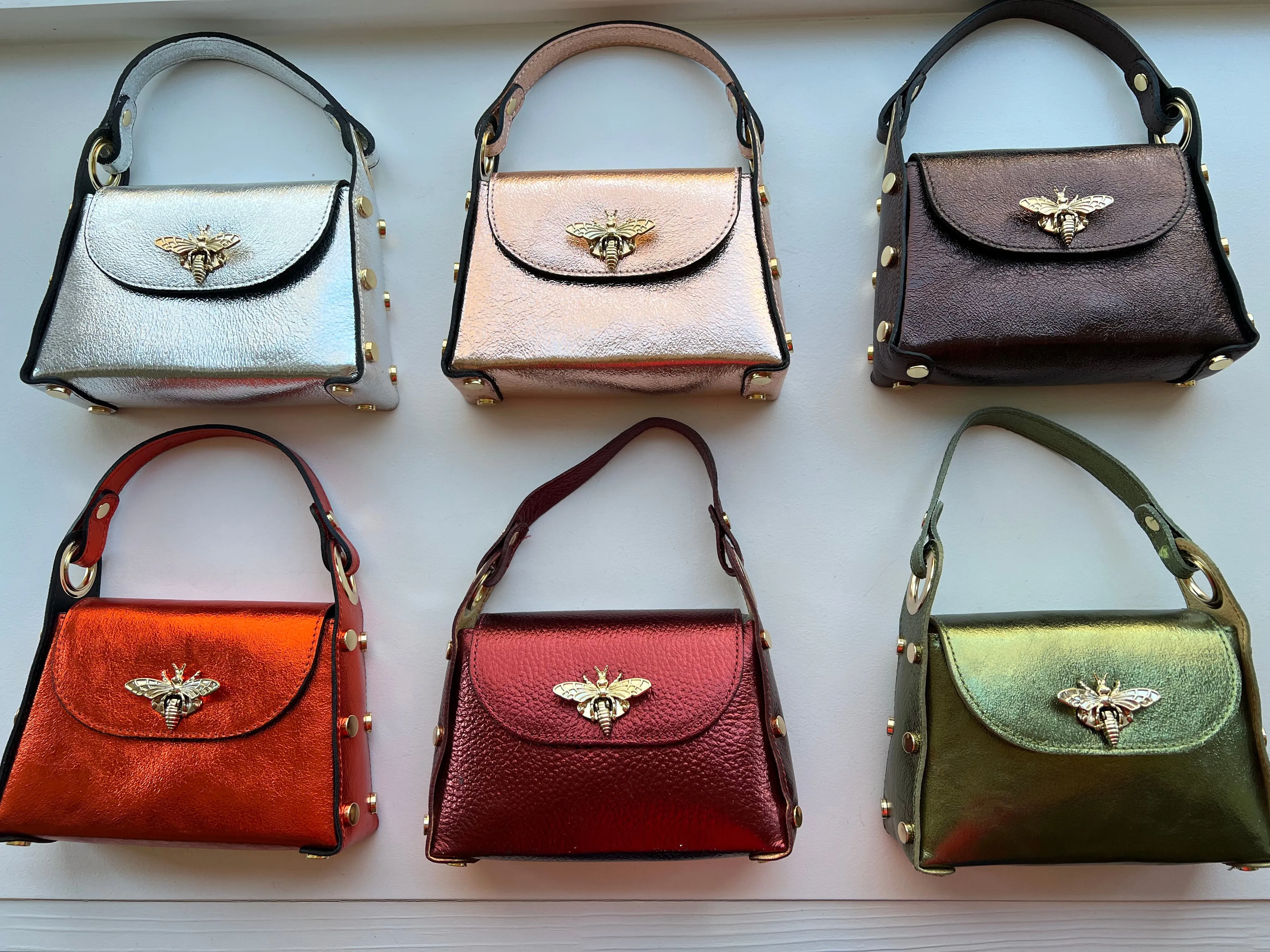 Queen Bee Ladies Leather Handbags