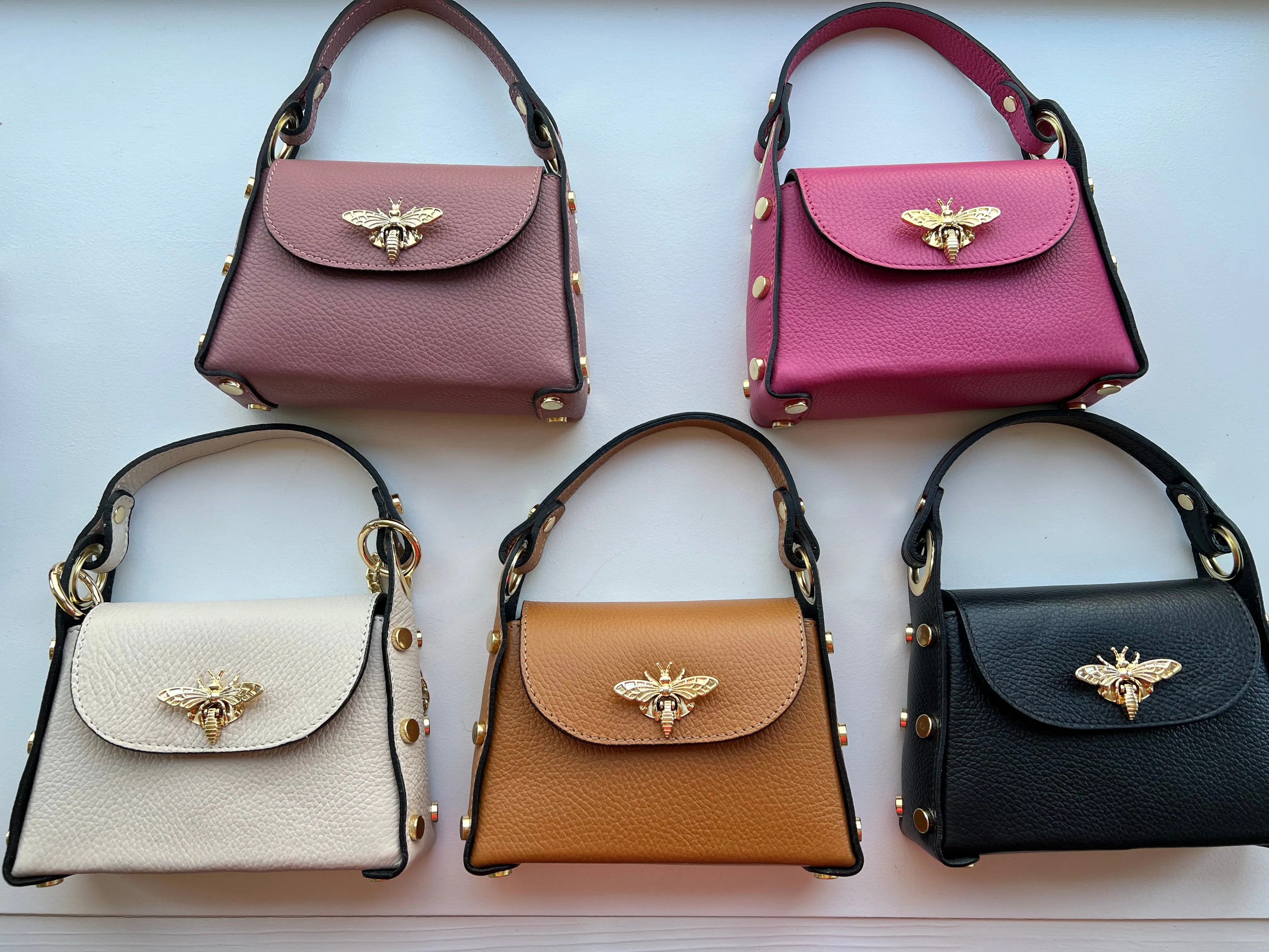 Queen Bee Ladies Leather Handbags