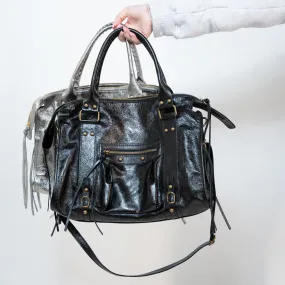 Real Leather City Bag