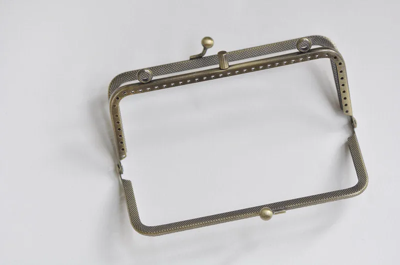 Retro Sewing Purse Frame Clutch Purse Frame Light Gold And Bronze 15cm(6")/ 18cm (7")