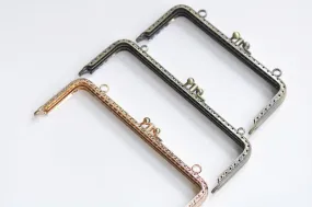 Retro Sewing Purse Frame Clutch Purse Frame Light Gold And Bronze 15cm(6")/ 18cm (7")