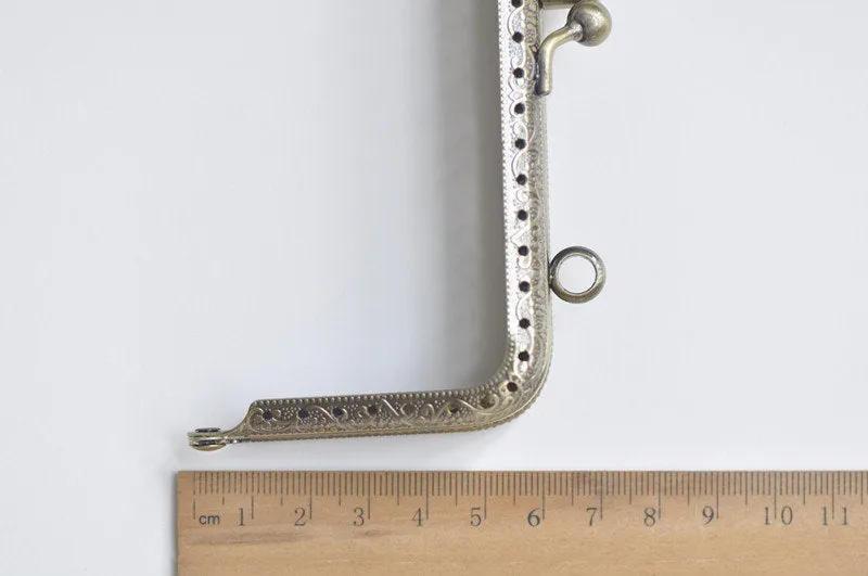 Retro Sewing Purse Frame Clutch Purse Frame Light Gold And Bronze 15cm(6")/ 18cm (7")