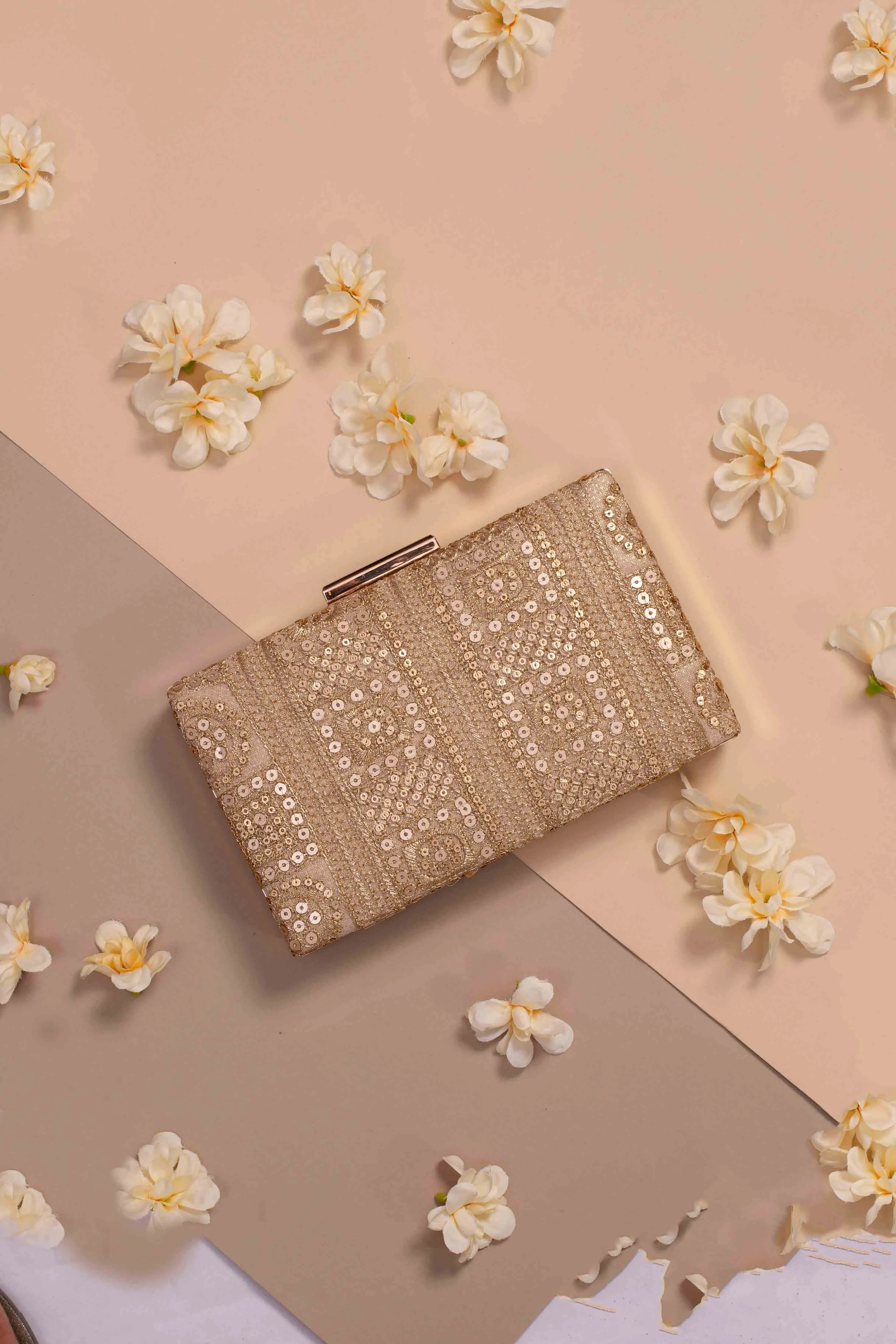 Sequin Box clutch wedding favors - Set of 10