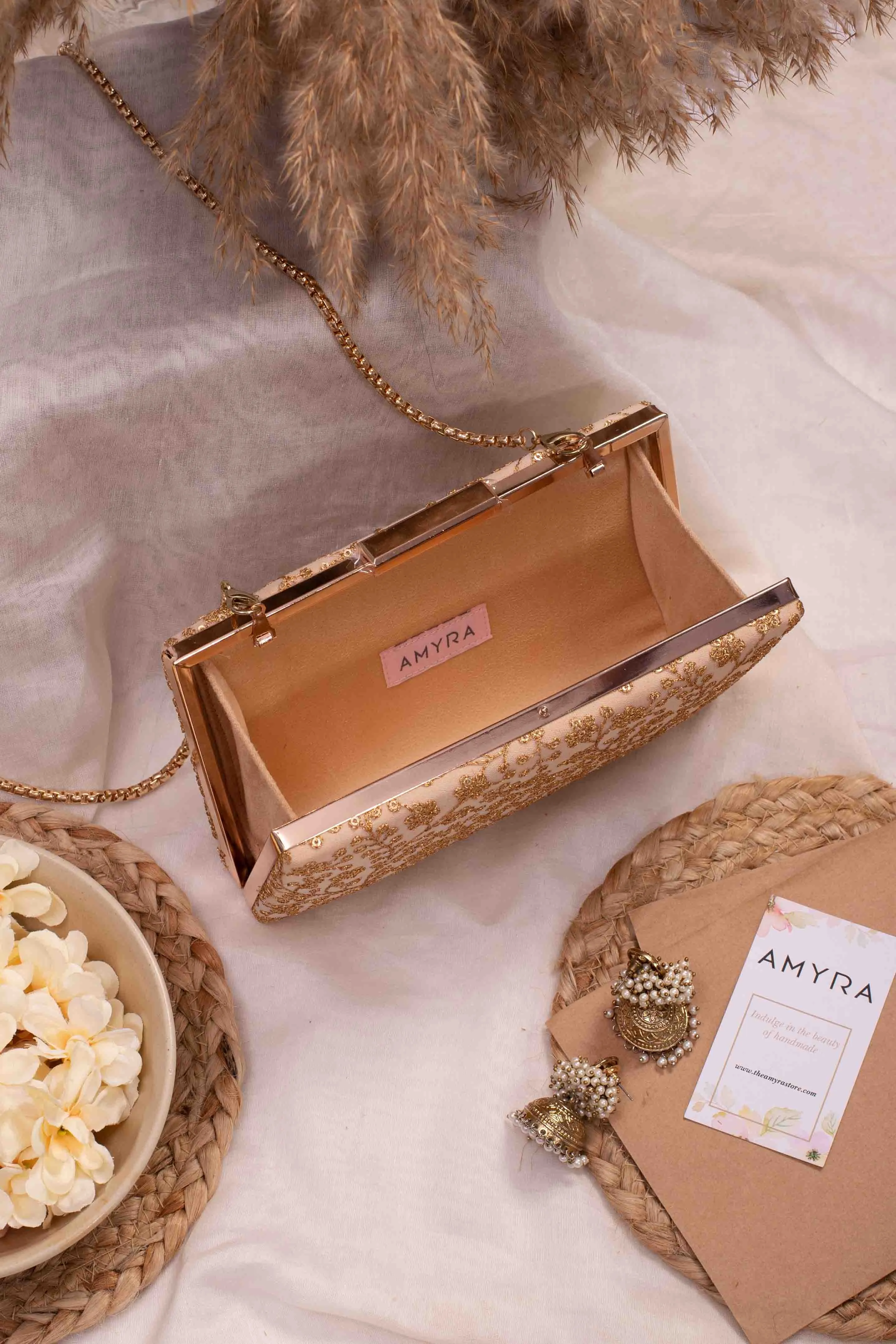Sequin Box clutch wedding favors - Set of 10