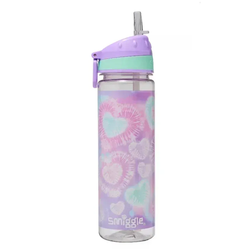 Smiggle Tie Dye Radiance Heart Backpack   Waterbottle Set